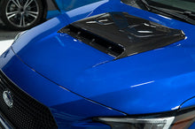 Load image into Gallery viewer, OLM Hood Scoop Cover for Subaru WRX (2022-2026) LE Oversize Carbon Fiber OLMB.47019.1 Alternate Image