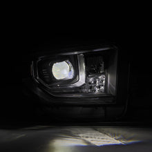 Load image into Gallery viewer, AlphaRex LED Projector Headlights Toyota Tundra (14-21) [G2 Version LUXX Series - DRL Light Tube] Alpha-Black or Black - Alpha-Black / w/ Converter Alternate Image