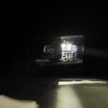 Load image into Gallery viewer, AlphaRex LED Projector Headlights Toyota Tacoma (07-13) [G2 Version LUXX Series - DRL Light Tube] Alpha-Black / Black / Chrome - Black Alternate Image