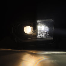 Load image into Gallery viewer, AlphaRex LED Projector Headlights Toyota Tacoma (07-13) [G2 Version LUXX Series - DRL Light Tube] Alpha-Black / Black / Chrome - Black Alternate Image