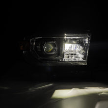 Load image into Gallery viewer, AlphaRex LED Projector Headlights Toyota Tacoma (07-13) [G2 Version LUXX Series - DRL Light Tube] Alpha-Black / Black / Chrome - Black Alternate Image