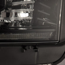 Load image into Gallery viewer, AlphaRex LED Projector Headlights Toyota Tundra (14-21) [MK II NOVA Series w/ DRL &amp; Level Adjuster] Alpha-Black / Black / Chrome - Alpha-Black / w/ Converter Alternate Image