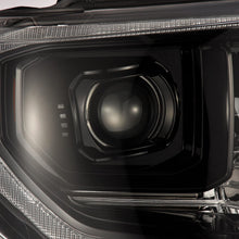 Load image into Gallery viewer, AlphaRex LED Projector Headlights Toyota Tundra (14-21) [G2 Version LUXX Series - DRL Light Tube] Alpha-Black or Black - Alpha-Black / w/ Converter Alternate Image