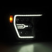 Load image into Gallery viewer, AlphaRex LED Projector Headlights Ford F150 / F150 Raptor (21-23) [3D Ice Cube LED - NOVA Series w/ DRL] 14th Gen Style Black or Jet Black Alternate Image