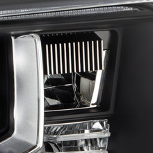 Load image into Gallery viewer, AlphaRex LED Projector Headlights Toyota Tundra (14-21) [MK II NOVA Series w/ DRL &amp; Level Adjuster] Alpha-Black / Black / Chrome - Alpha-Black / w/ Converter Alternate Image