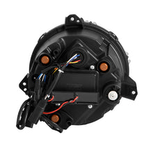 Load image into Gallery viewer, AlphaRex LED Projector Headlights Jeep Wrangler JL (18-23) [3D Ice-Cube LED - NOVA Series w/ DRL] Alpha-Black or Black - Black Alternate Image