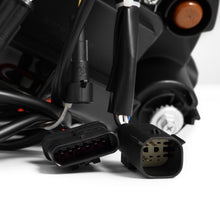 Load image into Gallery viewer, AlphaRex LED Projector Headlights Jeep Wrangler JL (18-23) [3D Ice-Cube LED - NOVA Series w/ DRL] Alpha-Black or Black - Black Alternate Image