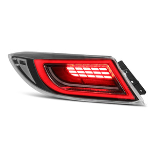 AlphaRex LED Tail Lights GR86 / BRZ (21-24) LUXX Series - Black Smoke / Vivid Red / Alpha-Black