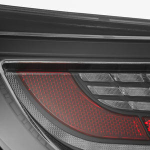 AlphaRex LED Tail Lights GR86 / BRZ (21-24) LUXX Series - Black Smoke / Vivid Red / Alpha-Black