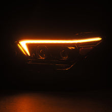 Load image into Gallery viewer, AlphaRex LED Projector Headlights for Toyota Tacoma (2024-2026) OG Style Luxx Series with Sequential Signal - Alpha Black / Black Alternate Image