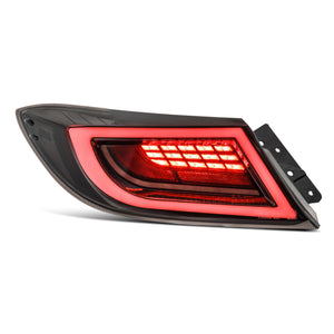 AlphaRex LED Tail Lights GR86 / BRZ (21-24) LUXX Series - Black Smoke / Vivid Red / Alpha-Black