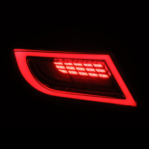 AlphaRex LED Tail Lights GR86 / BRZ (21-24) LUXX Series - Black Smoke / Vivid Red / Alpha-Black