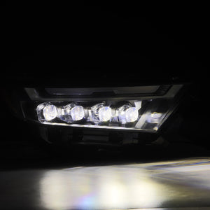 AlphaRex Projector Headlights Toyota RAV4 (19-23) [Low or High Trim] LED Nova Series w/ LED DRL - Black or Alpha-Black