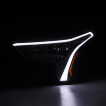 Load image into Gallery viewer, AlphaRex LED Projector Headlights Toyota Tundra/Sequoia (22-26) [NOVA Series w/ DRL] Alpha-Black or Black - Alpha-Black w/ White DRL / Stock LED Alternate Image