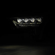 Load image into Gallery viewer, AlphaRex LED Projector Headlights Toyota Tundra/Sequoia (22-26) [NOVA Series w/ DRL] Alpha-Black or Black - Alpha-Black w/ White DRL / Stock LED Alternate Image