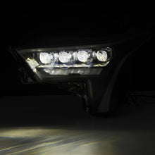 Load image into Gallery viewer, AlphaRex LED Projector Headlights Toyota Tundra/Sequoia (22-26) [NOVA Series w/ DRL] Alpha-Black or Black - Alpha-Black w/ White DRL / Stock LED Alternate Image