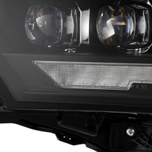 Load image into Gallery viewer, AlphaRex LED Projector Headlights Toyota Tundra/Sequoia (22-26) [NOVA Series w/ DRL] Alpha-Black or Black - Alpha-Black w/ White DRL / Stock LED Alternate Image