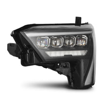 Load image into Gallery viewer, AlphaRex LED Projector Headlights Toyota Tundra/Sequoia (22-26) [NOVA Series w/ DRL] Alpha-Black or Black - Alpha-Black w/ White DRL / Stock LED Alternate Image
