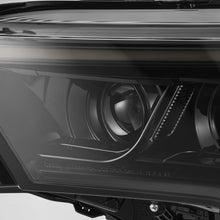 Load image into Gallery viewer, AlphaRex LED Projector Headlights Toyota Sequoia (22-23) [LUXX Series - DRL Light Tube] Alpha-Black or Black - Alpha-Black w/ White DRL / Stock Reflector Alternate Image