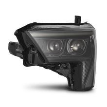 Load image into Gallery viewer, AlphaRex LED Projector Headlights Toyota Sequoia (22-23) [LUXX Series - DRL Light Tube] Alpha-Black or Black - Alpha-Black w/ White DRL / Stock Reflector Alternate Image