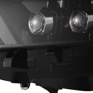 AlphaRex Projector Headlights Toyota RAV4 (19-23) [Low or High Trim] LED Nova Series w/ LED DRL - Black or Alpha-Black