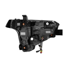 Load image into Gallery viewer, AlphaRex LED Projector Headlights Toyota Sequoia (22-23) [LUXX Series - DRL Light Tube] Alpha-Black or Black - Alpha-Black w/ White DRL / Stock Reflector Alternate Image