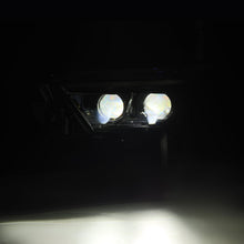 Load image into Gallery viewer, AlphaRex LED Projector Headlights Toyota Sequoia (22-23) [LUXX Series - DRL Light Tube] Alpha-Black or Black - Alpha-Black w/ White DRL / Stock Reflector Alternate Image