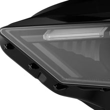 Load image into Gallery viewer, AlphaRex LED Projector Headlights Ford Mustang (18-22) S550 [3D Ice-Cube LED - NOVA Series w/ DRL] Alpha-Black or Black Alternate Image