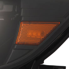 Load image into Gallery viewer, AlphaRex LED Projector Headlights Ford Mustang (15-17) S550 [3D Ice-Cube LED - NOVA Series w/ DRL] Alpha-Black or Black - Tribar DRL / Black Alternate Image