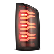 Load image into Gallery viewer, AlphaRex LED Tail Lights Dodge Ram (07-09) LUXX Series - Black / Black-Red / Alpha-Black - Black Alternate Image