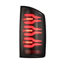 Load image into Gallery viewer, AlphaRex LED Tail Lights Dodge Ram (07-09) LUXX Series - Black / Black-Red / Alpha-Black - Black Alternate Image