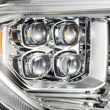Load image into Gallery viewer, AlphaRex LED Projector Headlights Toyota Tundra (14-21) [MK II NOVA Series w/ DRL &amp; Level Adjuster] Alpha-Black / Black / Chrome - Alpha-Black / w/ Converter Alternate Image
