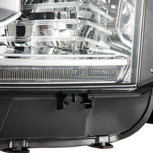 Load image into Gallery viewer, AlphaRex LED Projector Headlights Toyota Tundra (14-21) [MK II NOVA Series w/ DRL &amp; Level Adjuster] Alpha-Black / Black / Chrome - Alpha-Black / w/ Converter Alternate Image