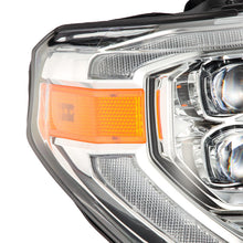 Load image into Gallery viewer, AlphaRex LED Projector Headlights Toyota Tundra (14-21) [MK II NOVA Series w/ DRL &amp; Level Adjuster] Alpha-Black / Black / Chrome - Alpha-Black / w/ Converter Alternate Image
