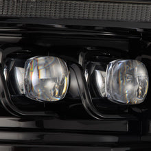 Load image into Gallery viewer, AlphaRex LED Projector Headlights Ford F150 / F150 Raptor (21-23) [3D Ice Cube LED - NOVA Series w/ DRL] 14th Gen Style Black or Jet Black Alternate Image