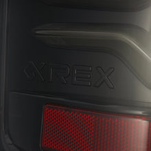 Load image into Gallery viewer, AlphaRex LED Tail Lights GMC Sierra (14-18) LUXX Series - Alpha-Black / Black / Black-Red Alternate Image