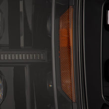 Load image into Gallery viewer, AlphaRex LED Projector Headlights Ford F150 (18-20) [3D Ice Cube LED - NOVA Series w/ DRL] 14th Gen Style Black or Jet Black - Black / w/ Converter Alternate Image