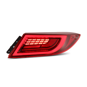 AlphaRex LED Tail Lights GR86 / BRZ (21-24) LUXX Series - Black Smoke / Vivid Red / Alpha-Black