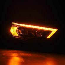 Load image into Gallery viewer, AlphaRex Dual LED Projector Headlights Toyota 4Runner (14-23) [LUXX Series - Sequential Turn Signal] Alpha-Black / Black / Chrome Alternate Image