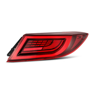 AlphaRex LED Tail Lights GR86 / BRZ (21-24) LUXX Series - Black Smoke / Vivid Red / Alpha-Black