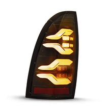 Load image into Gallery viewer, AlphaRex LED Tail Lights Toyota Tacoma (05-15) LUXX Series - Black / Red / Alpha-Black - Alpha-Black Alternate Image