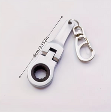 Load image into Gallery viewer, Drift Pins 10mm Wrench Keychains Alternate Image