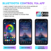 Load image into Gallery viewer, Xprite Dual Row RGB LED Underbody Glow Kit [Rivalry Series] w/ Remote Control and Bluetooth - Default Title Alternate Image