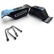 Load image into Gallery viewer, Apoc Industries Rear Lift Blocks for Dodge Ram 1500 2WD / 4WD (1994-2001) Tapered Profile 4"/ 6" / 8" Lift with or without Anti-Wrap &amp; Main U-Bolts - Black Alternate Image