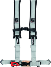 Load image into Gallery viewer, DragonFire Racing ATV Seat Belt Harness [2" or 3" Buckle H-Style] Black / Red / Grey / Blue / Orange - 2" / Grey Alternate Image