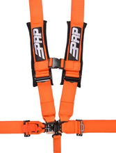 Load image into Gallery viewer, PRP Racing 5.3 Harness (5 Point w/ 3" Belts) - Black/ Red/ Orange/ Blue/ Yellow/ Silver - Orange Alternate Image