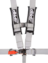 Load image into Gallery viewer, PRP Racing 5.3 Harness (5 Point w/ 3" Belts) - Black/ Red/ Orange/ Blue/ Yellow/ Silver - Silver Alternate Image