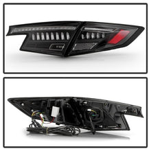 Load image into Gallery viewer, Spyder Apex LED Tail lights Honda Civic 5-Door (22-24) Black Lens Alternate Image