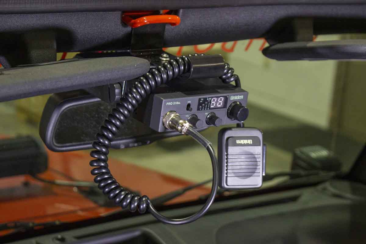 Kentrol CB Radio Mount Jeep Wrangler TJ / Rubicon/Unlimited (2007-2018 ...