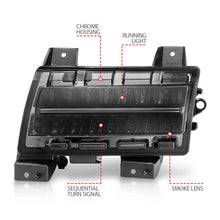 Load image into Gallery viewer, Anzo LED Full Fender Lights for Jeep Wrangler (2018-2025) Factory or Sport/Sport S Halogen with Smoke or Clear Lens Alternate Image